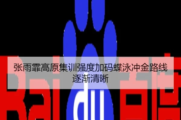 张雨霏高原集训强度加码蝶泳冲金路线逐渐清晰